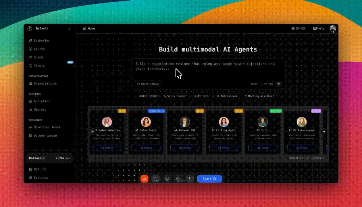 Bring Your Own Keys setup showing provider key configuration in Settings